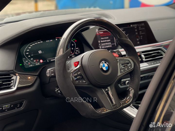 Руль карбоновый bmw