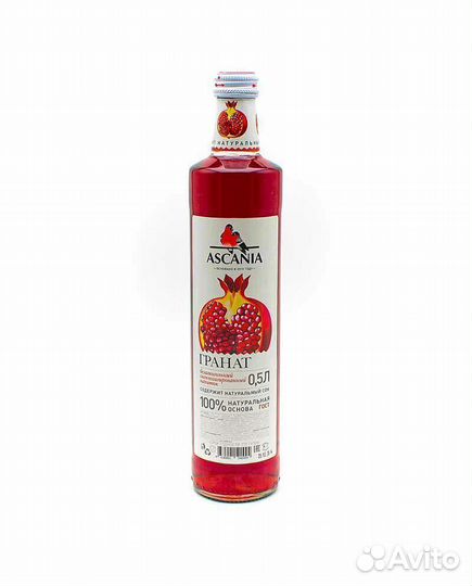 Лимонад Ascania Гранат 0,5л