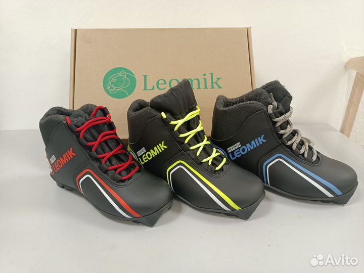 Лыжные ботинки новые (крепление NNN)