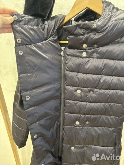 Пуховик куртка длинный