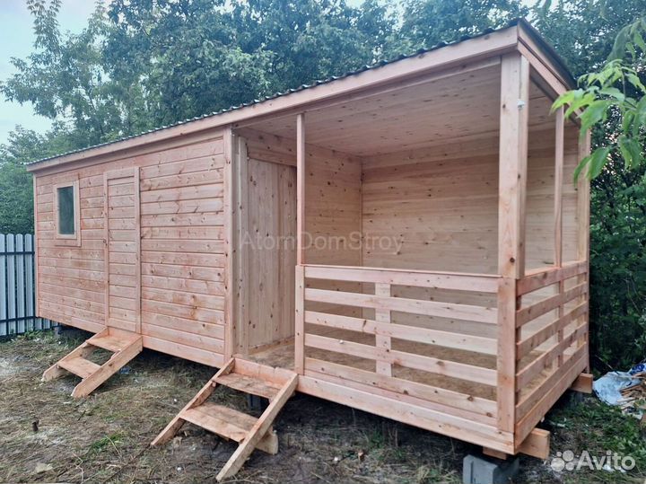 Бытовка зимняя утепленная. Выдерживает до -30