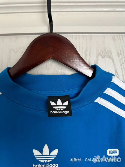 Футболка balenciaga x adidas