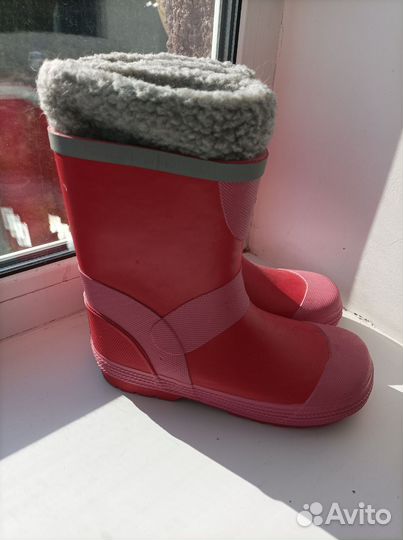 Резиновые сапоги для девочки