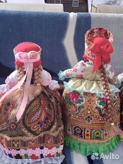 Куклы грелки на чайник