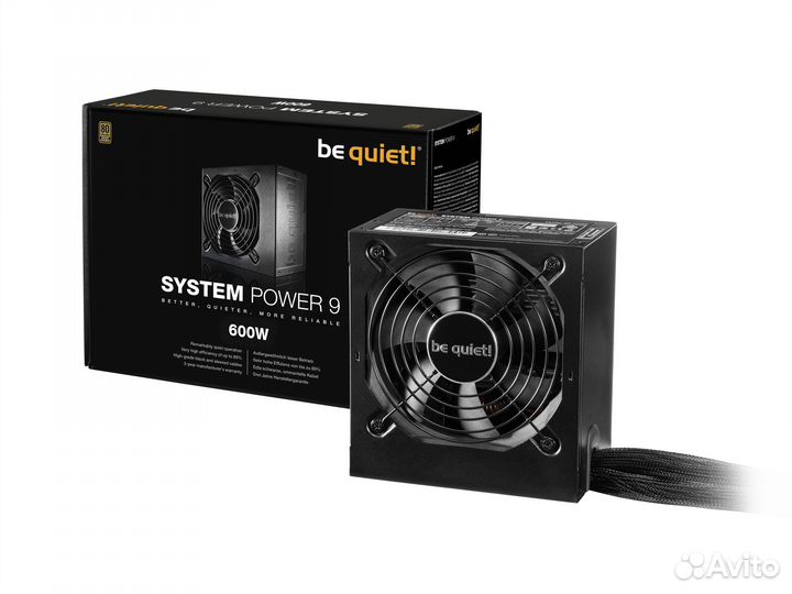 Блок питания be quiet system power 9 600w