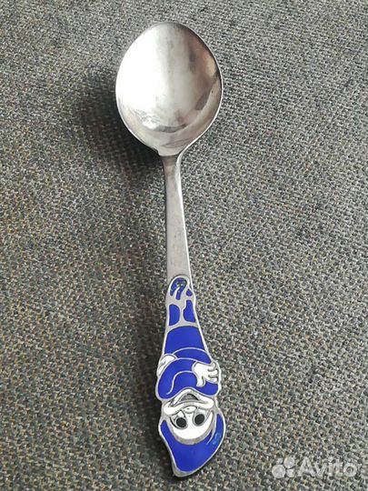 Детская серебряная ложка