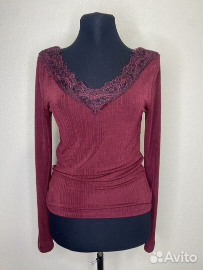 Кофта с декольте H&M размер S