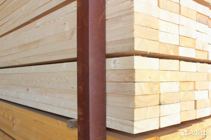 Доска обрезная 50х150х6000мм