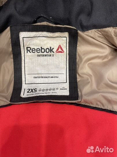 Пуховик женский reebok