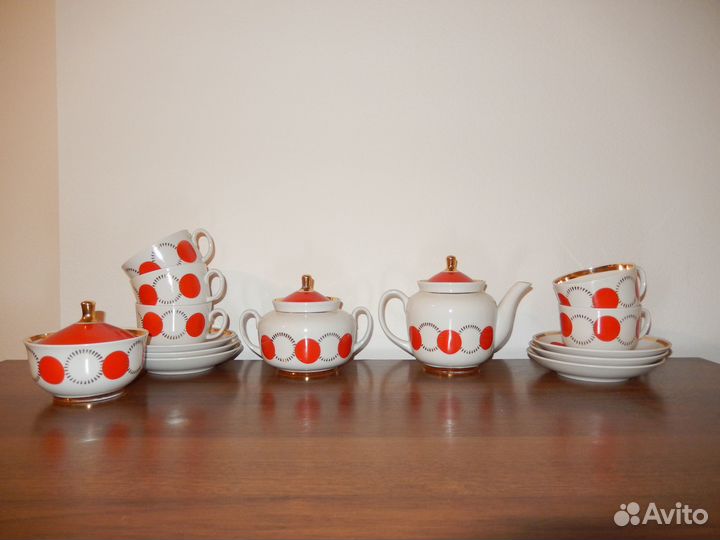 Чайная пара сервиз СССР