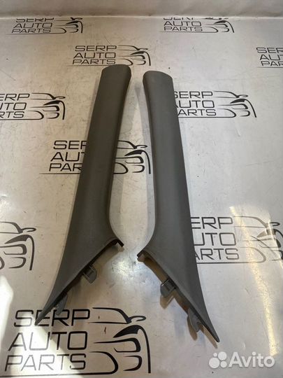 Накладки на стойки передние Hyundai Solaris 5P