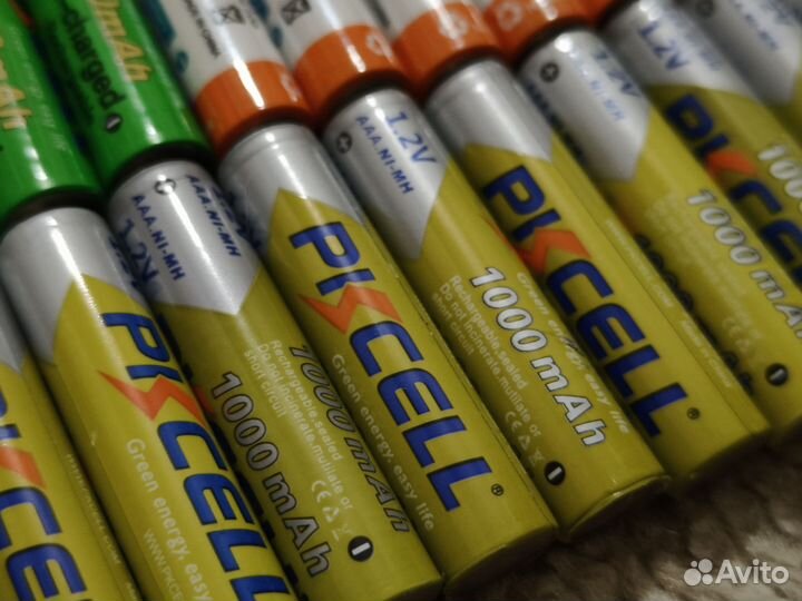 Аккумуляторные батарейки ааа (33шт)