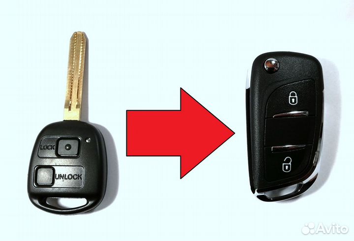 Ключ зажигания Тойота / Toyota Alphard / Estima