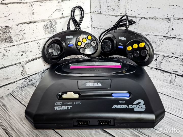 Игровая приставка сега 16 бит - встроенные игры
