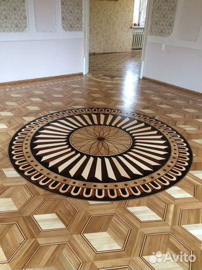 Циклевка, шлифовка паркета