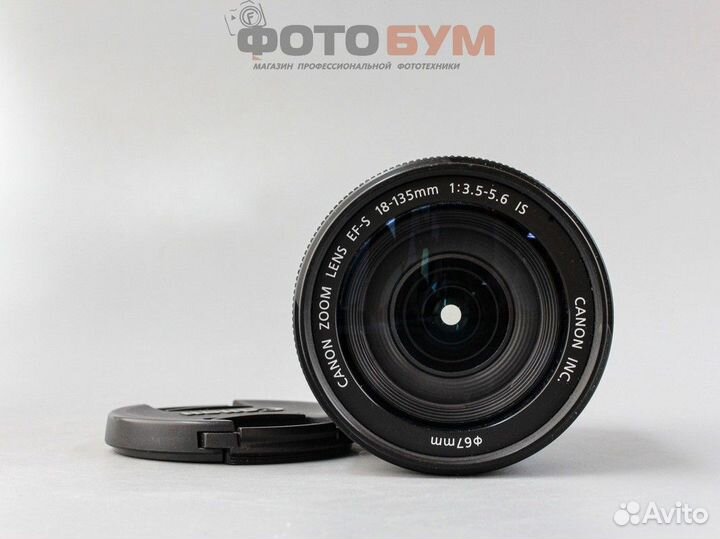 Объектив Canon EF-S 18-135mm f3,5-5,6 IS