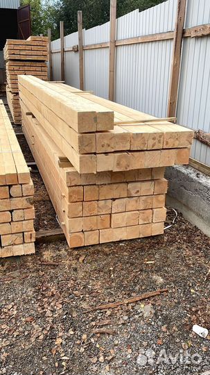 Доска обрезная 40х150х6000мм