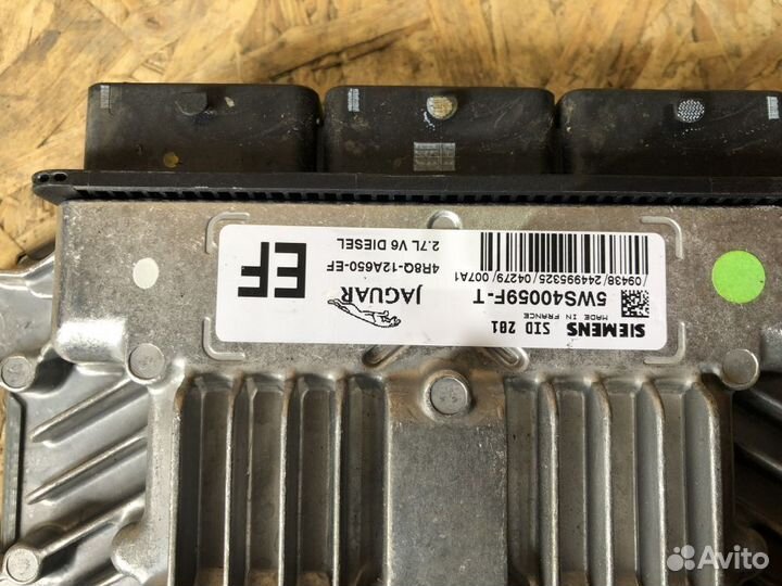 Блок управления двигателем jaguar s-type 2.7 дизел