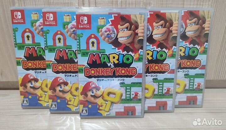 Mario vs donkey kong nintendo switch (новый)