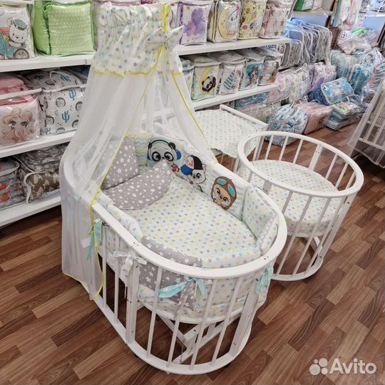 Кпб борт балдахин одеяло подушечка