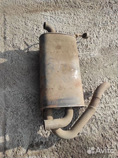 Глушитель Infiniti fx35 (без фланца и насадок)