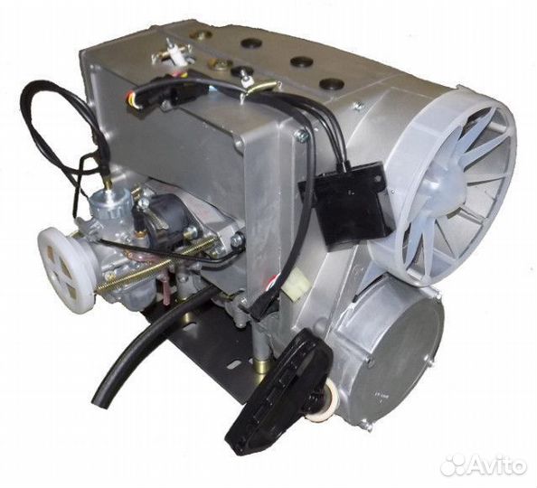 Двигатель Буран рмз-640-34 (mikuni+эл.старт. Шихли