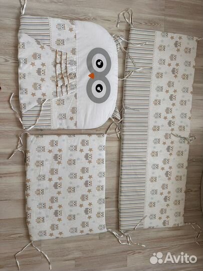 Бортики в детскую кроватку