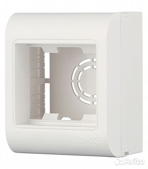 Коробка монтажная для кабель-канала Viva 10033 бел