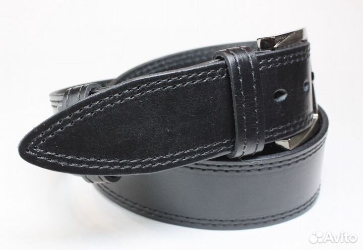 Мужской 100 процентов кожаный ремень 45 мм