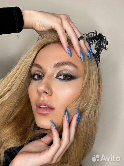 Полный образ: укладка + макияж