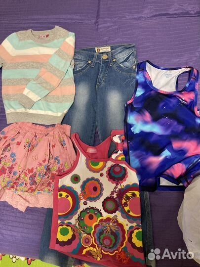 Вещи пакетом на девочку 3, 4, 5, 6 лет