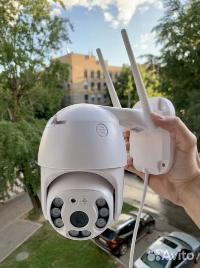 Уличная поворотная 5мп WiFi камера видеонаблюдения