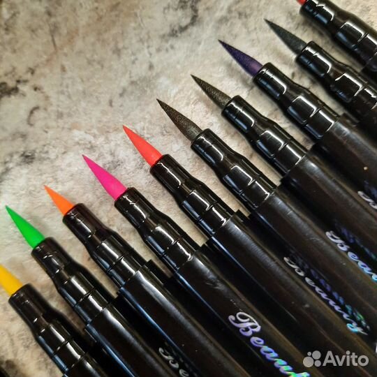 Водостойкая подводка-фломастер цветная DNM