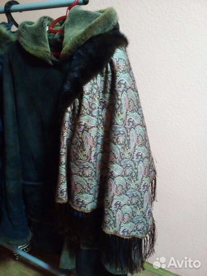 Платок шаль с норкой(обмен)