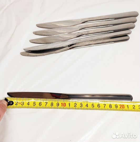 Ножи столовые 6 штук