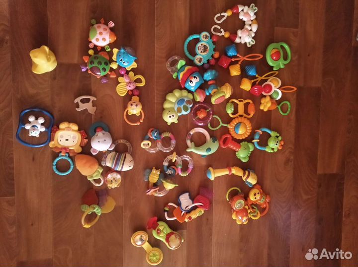 Игрушки-погремушки 0+