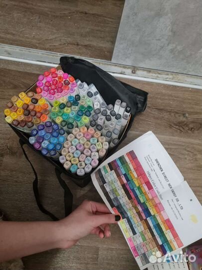 Спиртовые маркеры для рисования