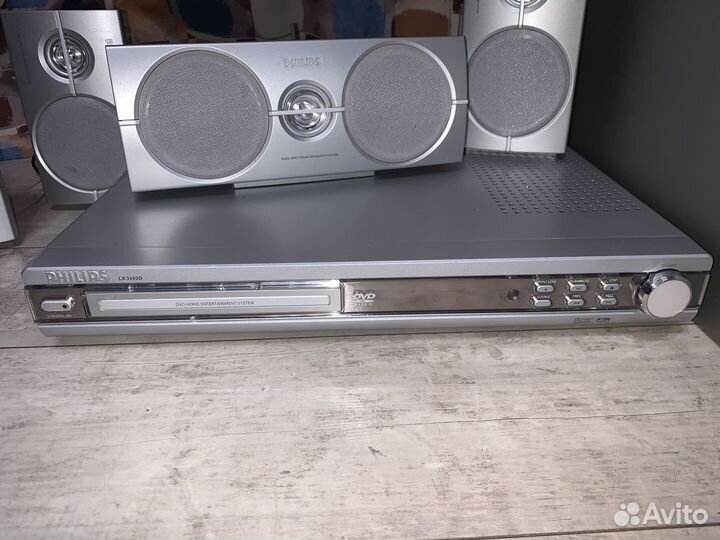 Домашний кинотеатр philips 5.1 LX 3600 D
