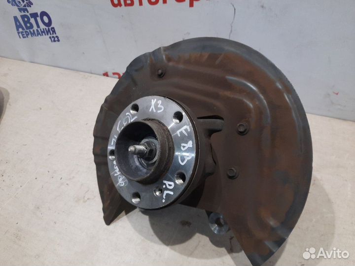 Ступица передняя левая Bmw X3 E83 N52B30AF 2007