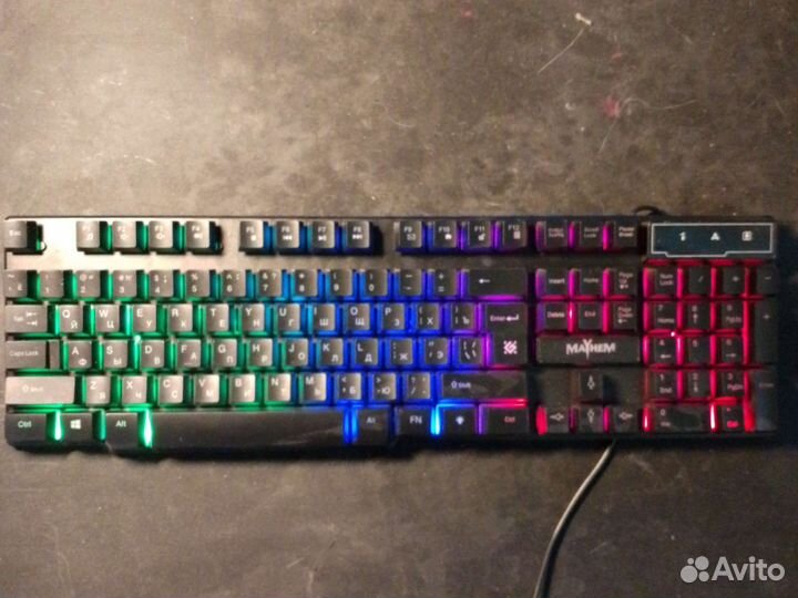 Игровая клавиатура Defender Mayhem GK-360DL Новая