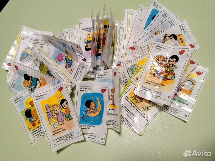 Вкладыши love is 7 серия