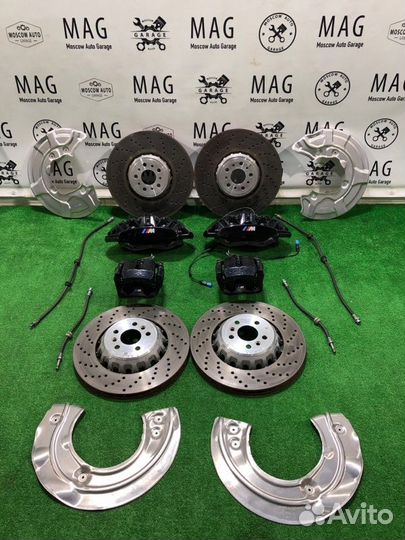 Комплект тормозов Bmw X6M F96 S63B44B (S63M) 2022