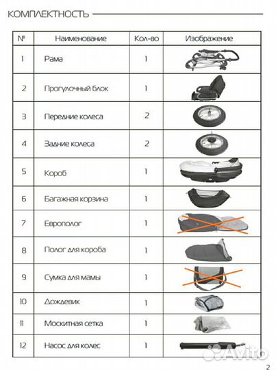 Коляска Geoby 2 в 1