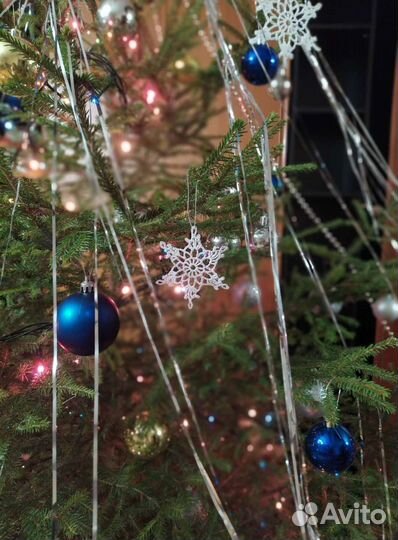 Снежинки вязаные