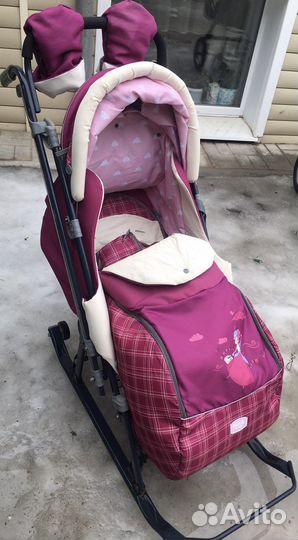 Коляска санки Nika 7-4