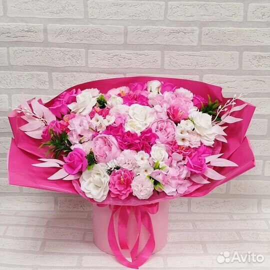 Букет интерьерный из мыльных цветов Ижевск