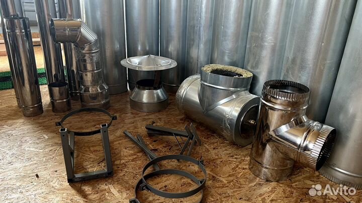 Дымоход для напольного отопительного котла