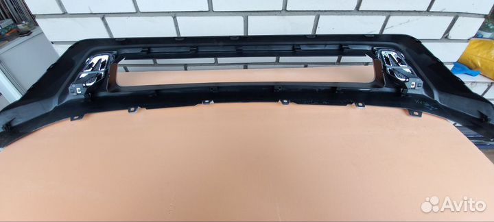 Губа переднего бампера Mitsubishi Outlander 3