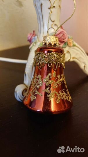 Елочная игрушка Колокол