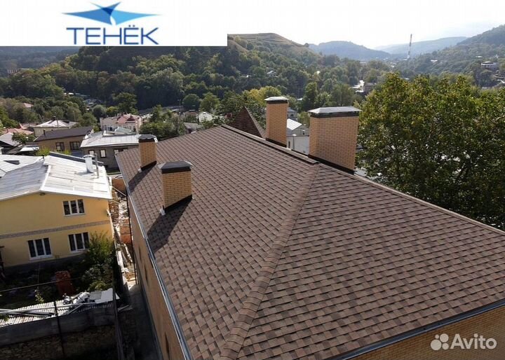 Мягкая черепица деке